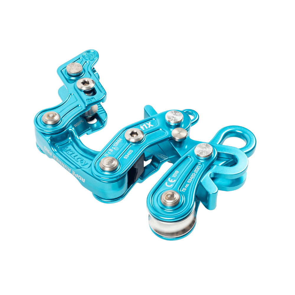 Rope Runner Pro Work Postioning Device Teal