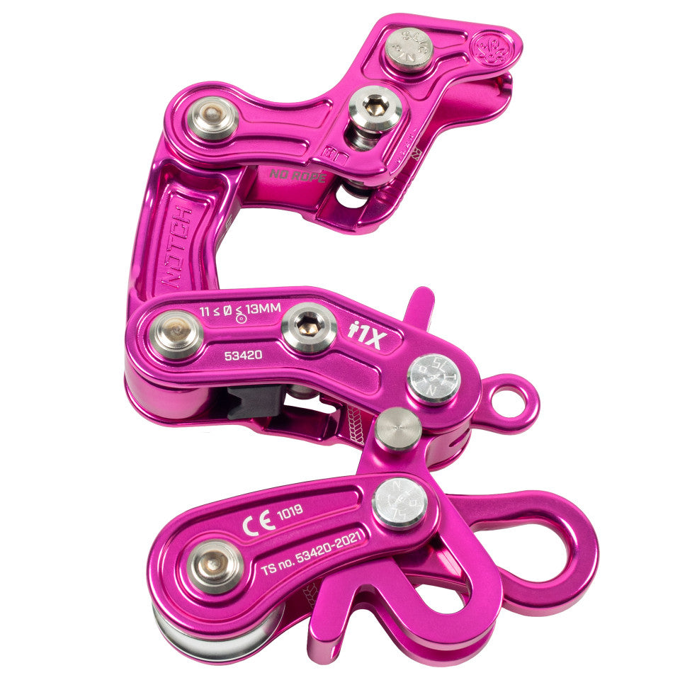 Rope Runner Pro Work Postioning Device Fuchsia