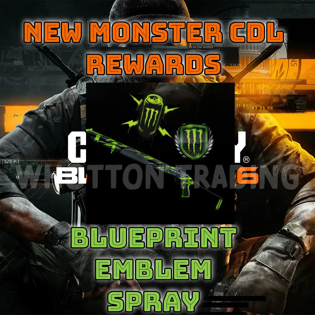 Call of Duty Black ops 6 x New Monster CDL Rewards