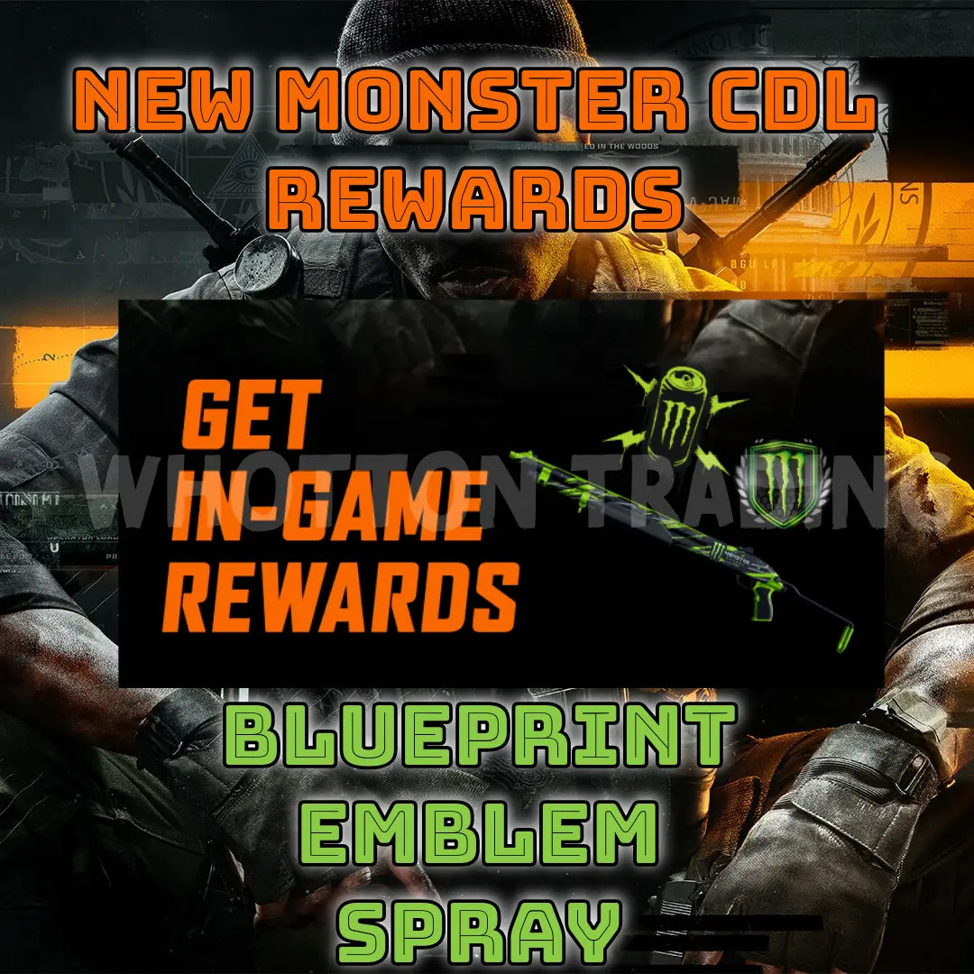 Call of Duty Black ops 6 x New Monster CDL Rewards
