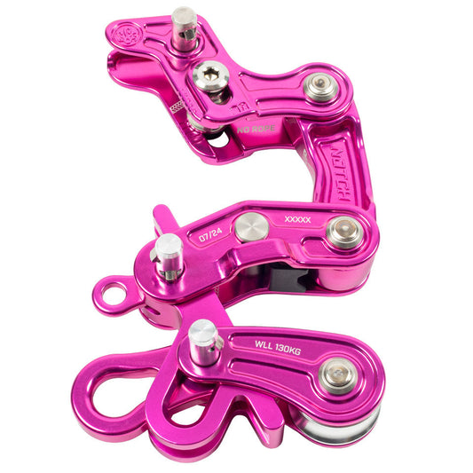 Rope Runner Pro Work Postioning Device Fuchsia
