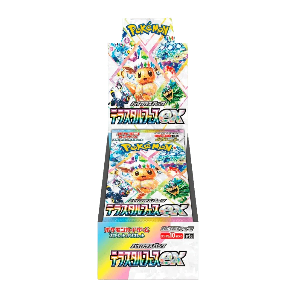Terastal Fest ex - Booster Box - Shop at xdovtoxtgo