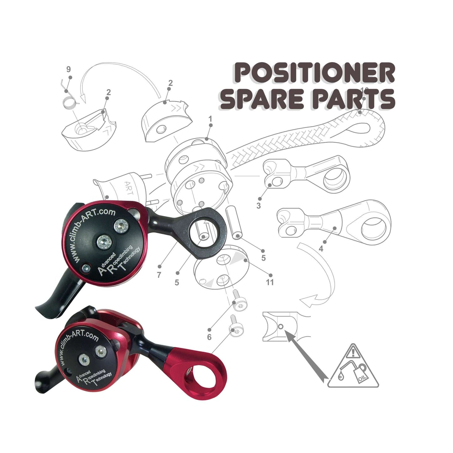 Positioner Spare Parts