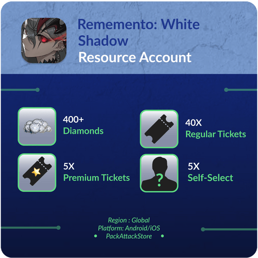 [Global] 400+ Diamonds - 40x Regular Tickets - 5x Premium Tickets - 1x Self-Select [Instant Delivery]