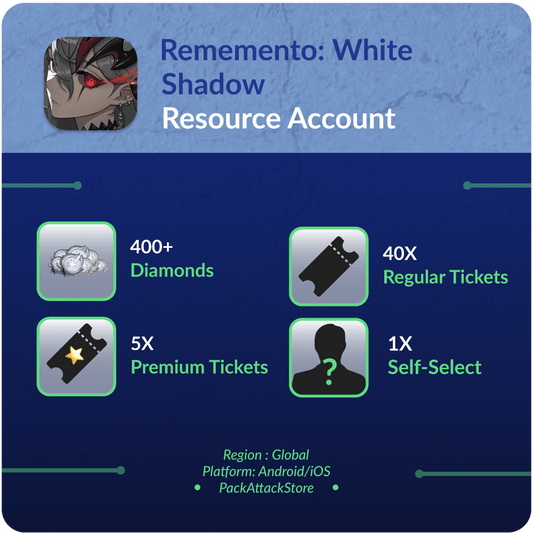 [Global] 1800+ Diamonds - 140x Regular Tickets - 90x Premium Tickets - 1x Self-Select [Instant Delivery]