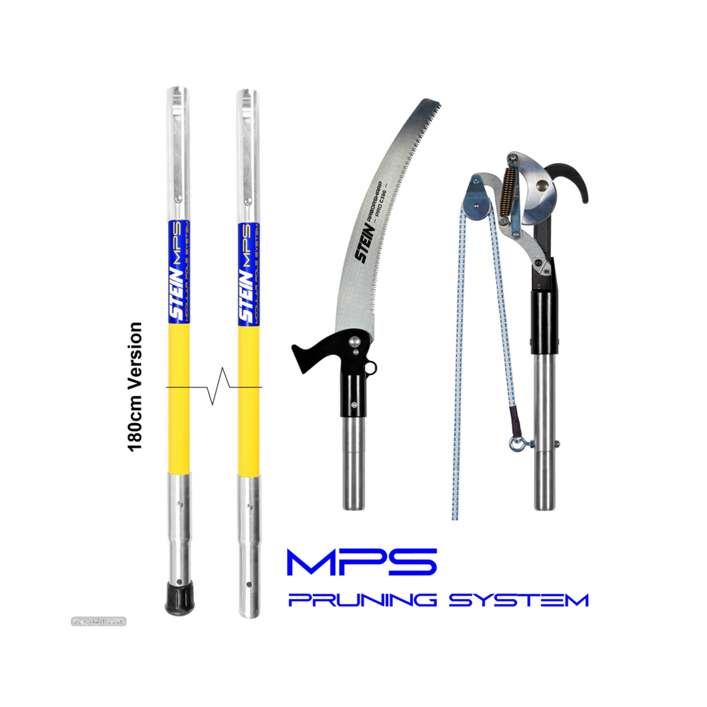 MPS 3.6m Pole Saw Pruning Kit
