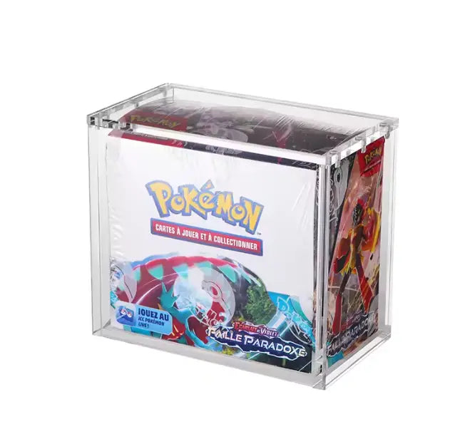 Acrylic Case | Fits Pokemon Booster Boxes