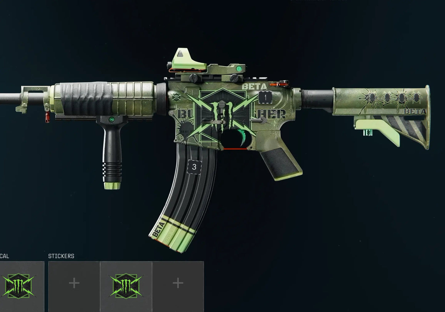 Call Of Duty Black Ops 6 | "Shock and Claw" Sticker