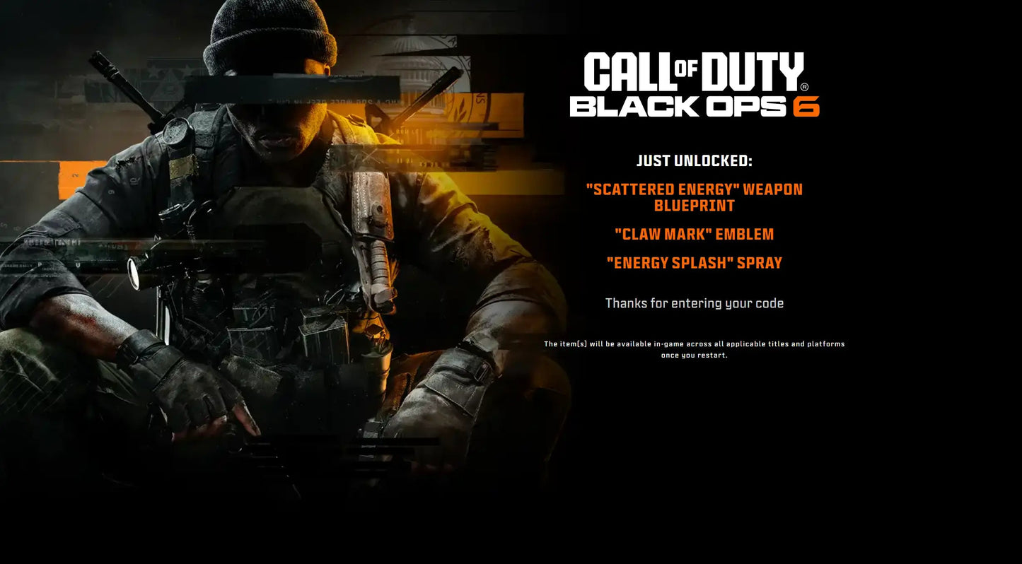 Call of Duty Black ops 6 x New Monster CDL Rewards