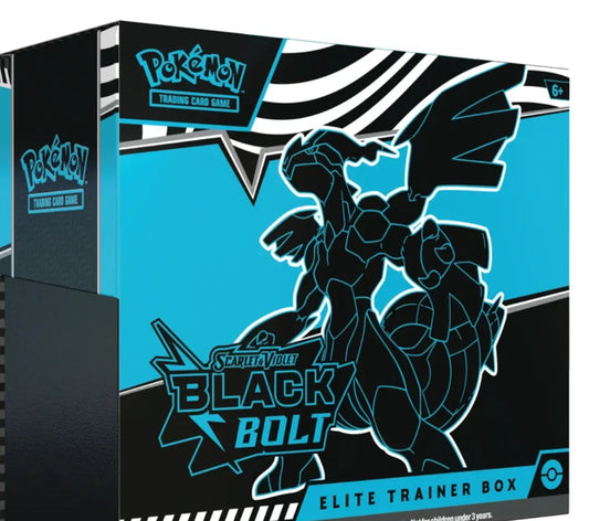 Pokémon Trading Card Game (TCG): Scarlet & Violet Black Bolt Elite Trainer Box