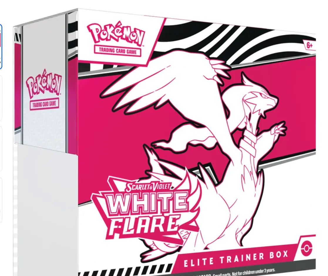 Pokémon Trading Card Game (TCG): Scarlet & Violet White Flare Elite Trainer Box