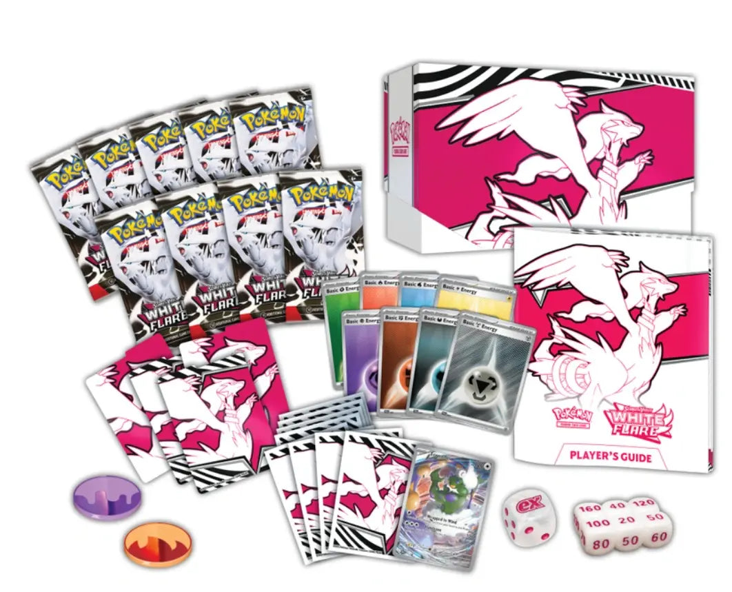 Pokémon Trading Card Game (TCG): Scarlet & Violet White Flare Elite Trainer Box