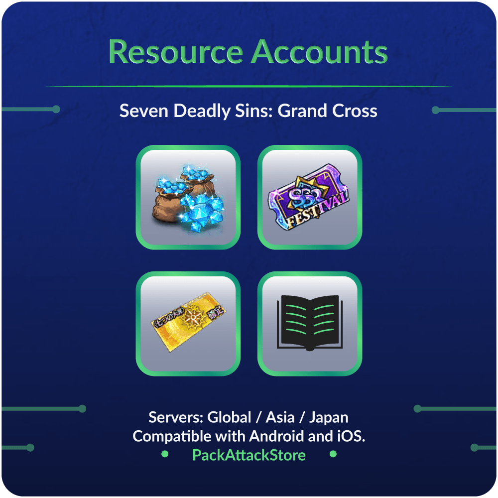 [Global] 1000-1300 Gems + 3-15 UR Tickets + 5-10 SSR Tickets [Instant Delivery]