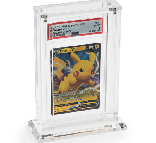 Premium Trading Card Displays Case for 1 Vertical Graded Slab - Shop at xdovtoxtgo