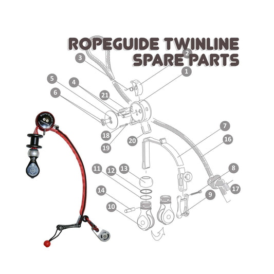 Ropeguide Twinline Spare Parts