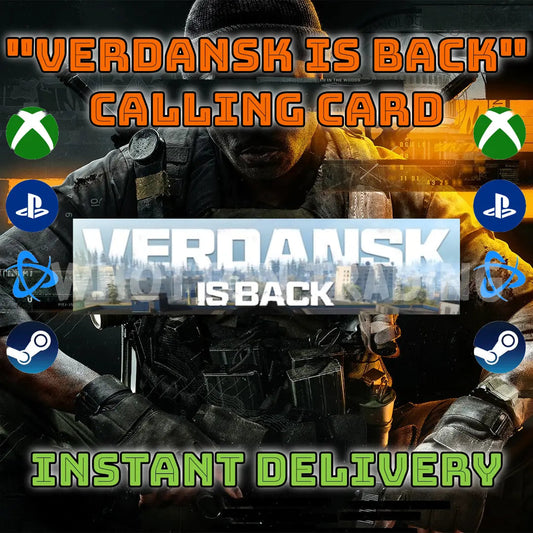 Call of duty Black Ops 6 - "Verdansk is Back" Calling Card