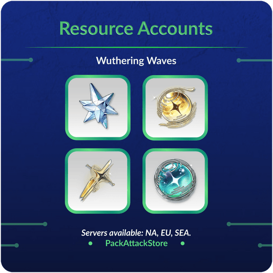 Wuthering Waves Farmed Resource Accounts