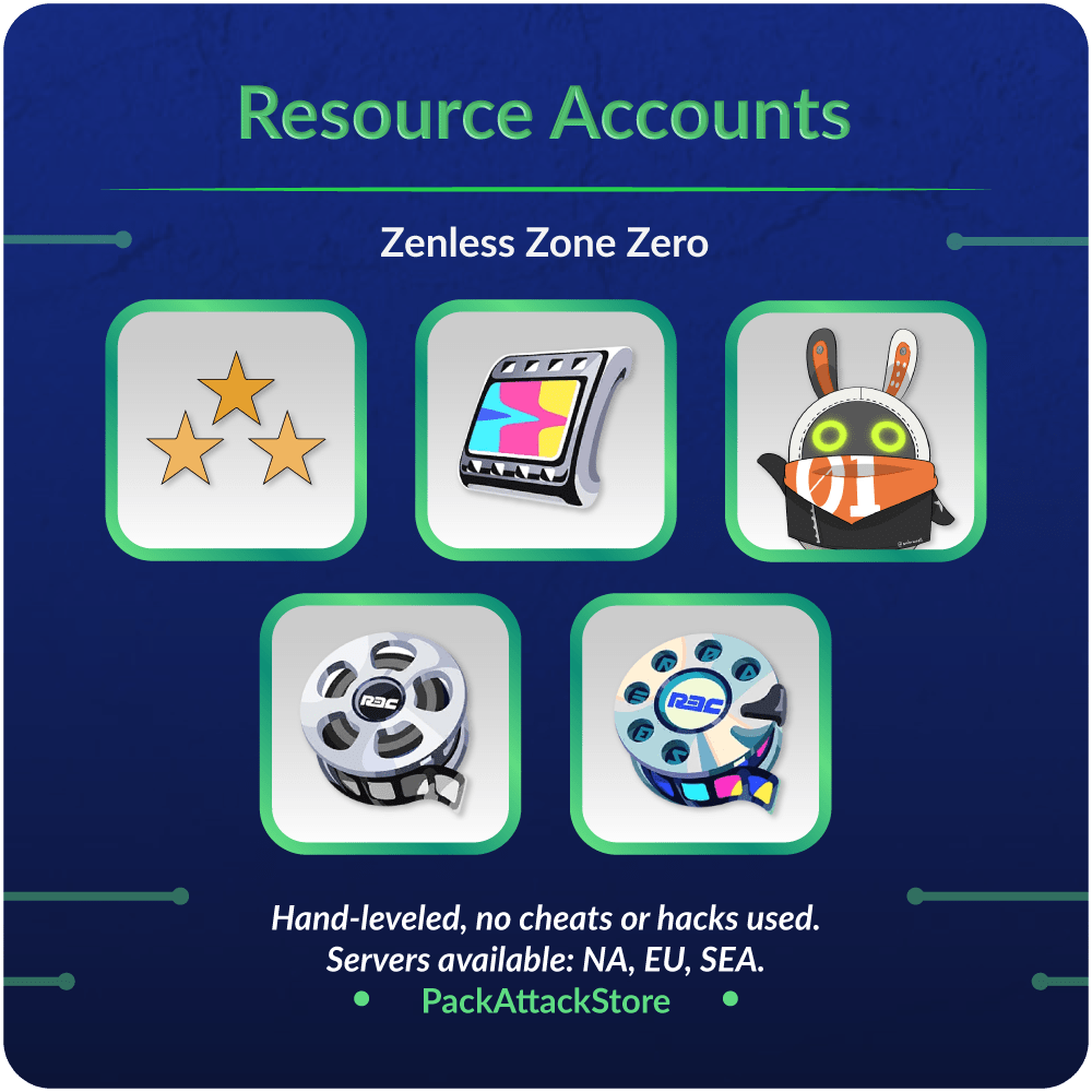 Zenless Zero Resource Starter Accounts