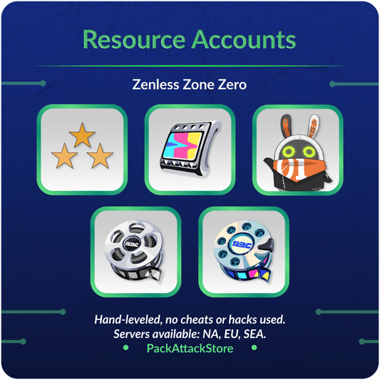 Zenless Zero Resource Starter Accounts