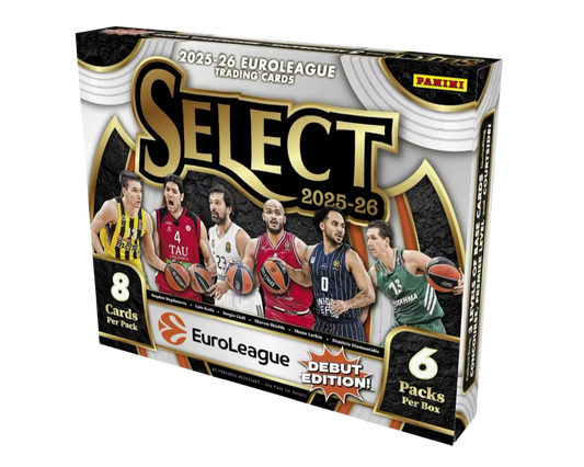 2025-26 Panini Select EuroLeague Basketball - Hobby Box - Shop at xdovtoxtgo