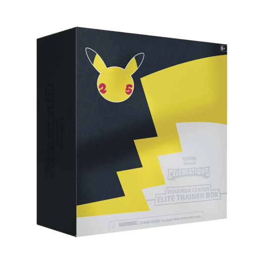 Celebrations: 25th Anniversary - Elite Trainer Box (Pokemon Center Exclusive) - Shop at xdovtoxtgo