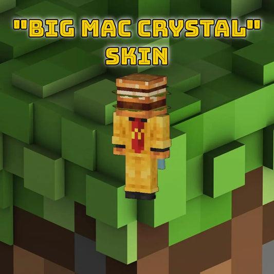 Minecraft x McDonalds - "Big Mac Crystal" Digital Code