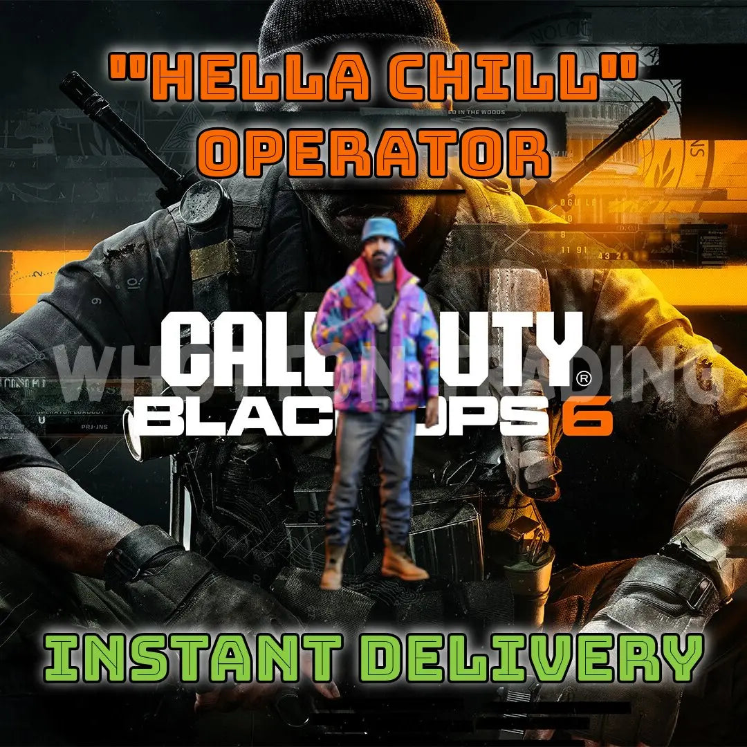Call of Duty Black Ops 6  "HELLA CHILL" Operator