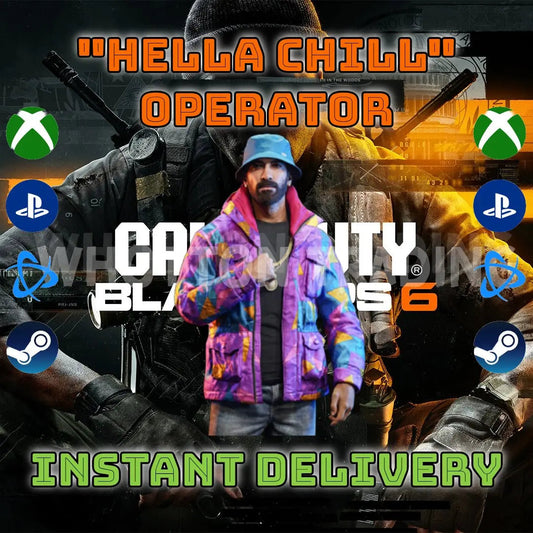 Call of Duty Black Ops 6  "HELLA CHILL" Operator