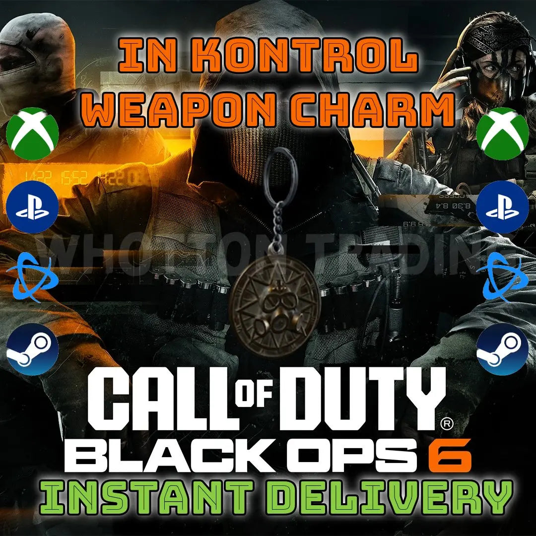 Call Of Duty Black Ops 6 "In Kontrol" Weapon Charm