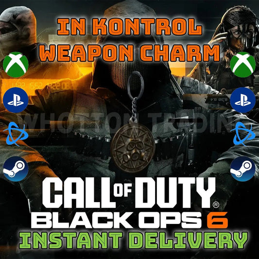 Call Of Duty Black Ops 6 "In Kontrol" Weapon Charm