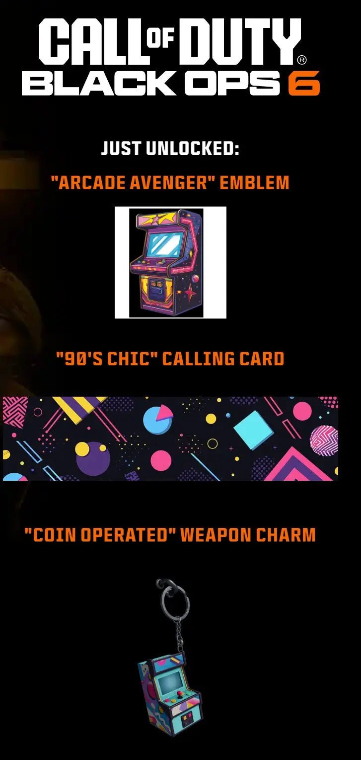 Call Of Duty Black Ops 6 x Bastard Burger 3 In-Game Items