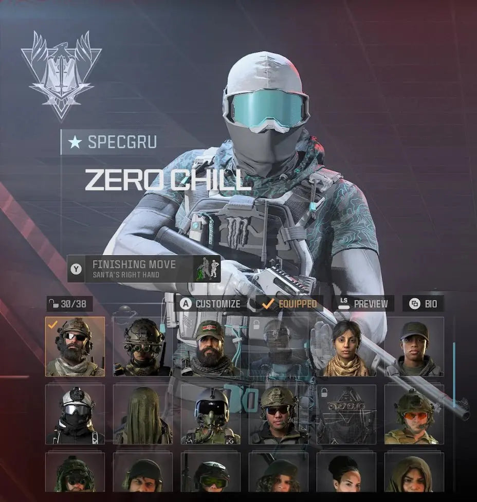 CALL OF DUTY x MONSTER ENERGY FULL SET BUNDLE