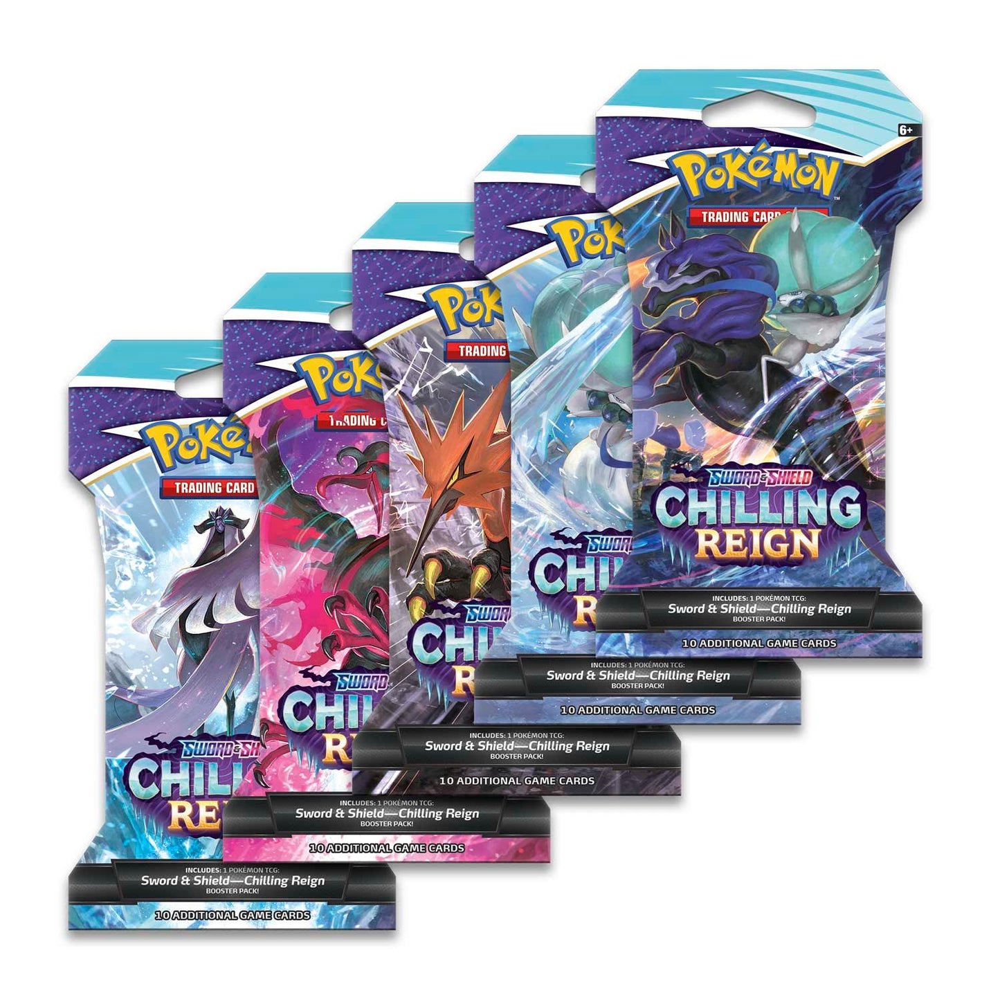 Sword & Shield: Chilling Reign - Sleeved Booster Pack - Shop at xdovtoxtgo