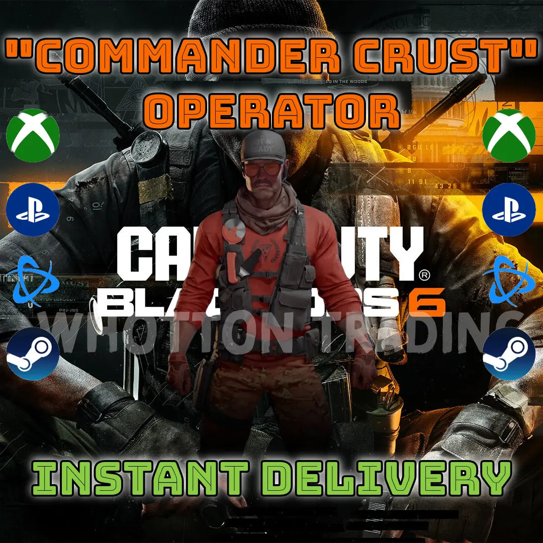 Call of Duty Black Ops 6 x Little Caesars "Commander Crust" Operator Skin Code