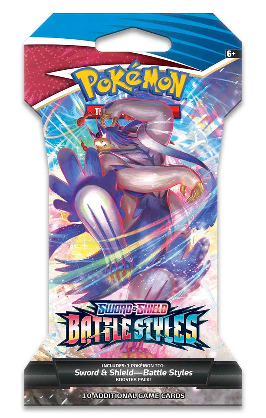 Sword & Shield: Battle Styles - Sleeved Booster Pack (Single Strike Urshifu V) - Shop at xdovtoxtgo