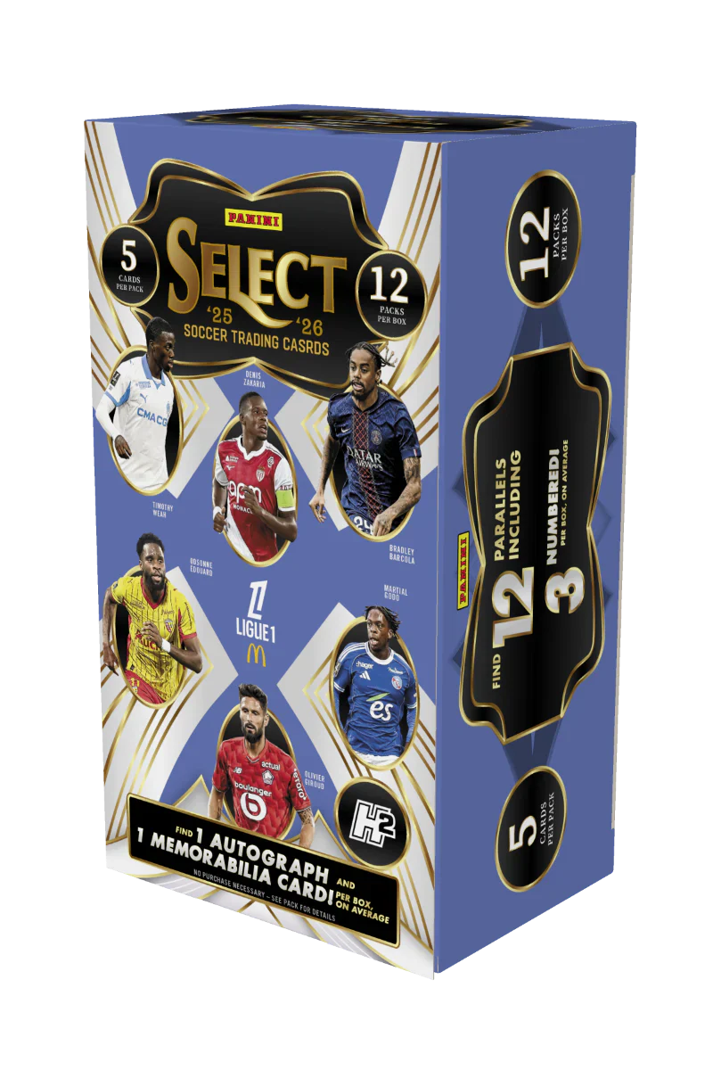 2025/26 Panini Select Ligue 1 Soccer H2 - Hobby Box - Shop at xdovtoxtgo