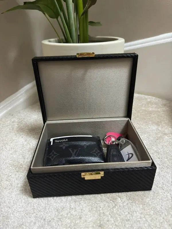 Faraday Box for Car Keys & 2 Pack Faraday Pouch, Keyless Car Key Signal Blocking Box