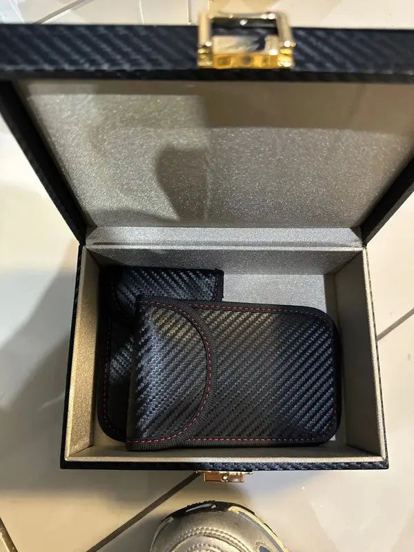 Faraday Box for Car Keys & 2 Pack Faraday Pouch, Keyless Car Key Signal Blocking Box