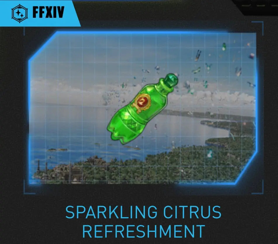 Final Fantasy 14 FFXIV x MTN DEW - Sparkling Citrus Refreshment