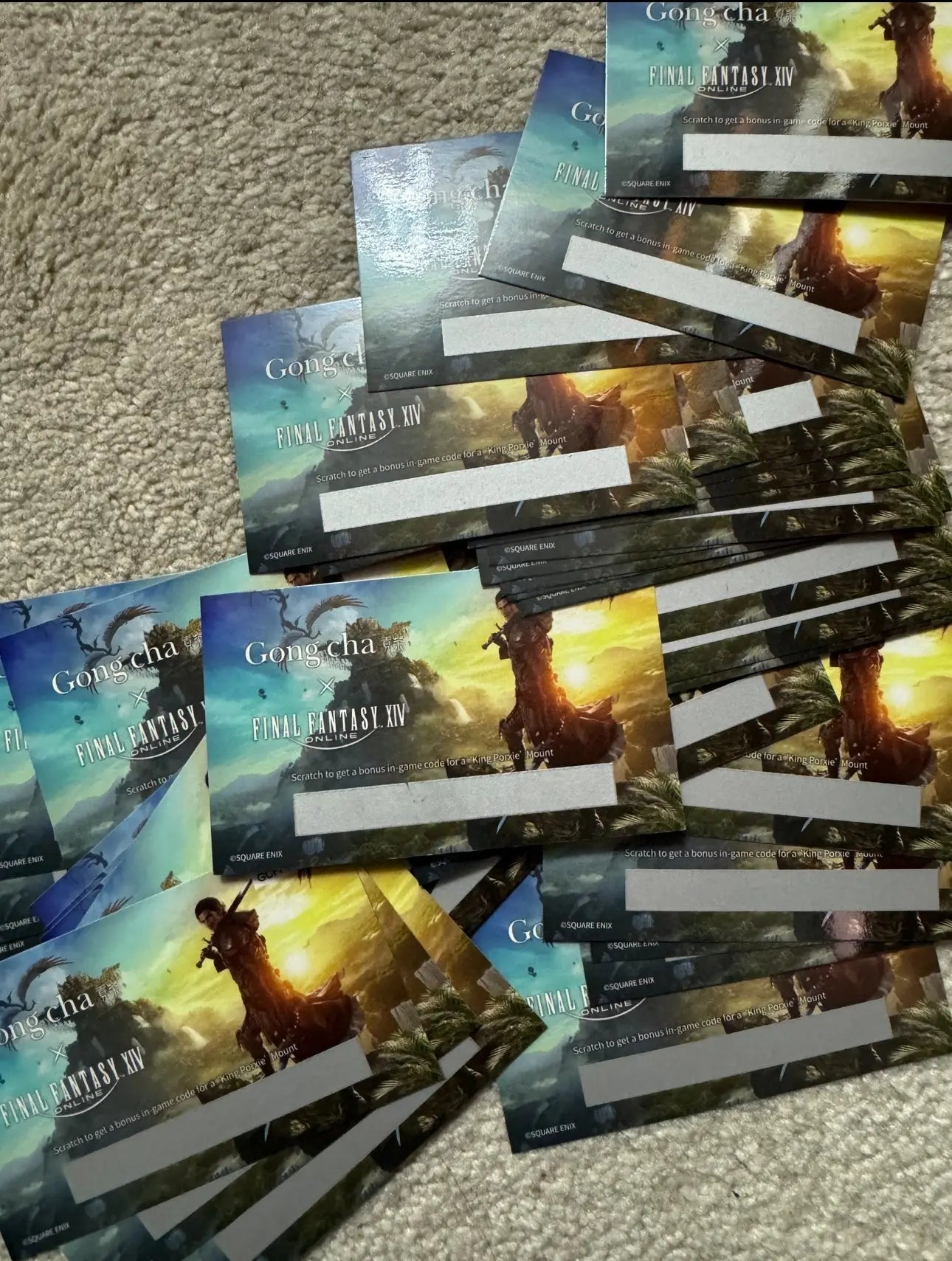 Final Fantasy XIV FFXIV Dawn Trail | Gong Cha  | Porxie King | Mount