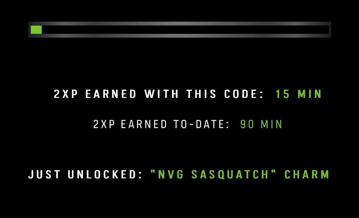 Call of Duty MW3 / MW2 Jack Link’s Full Set  |  Sasquatch Skin + + 2XP Tokens | GLOBAL