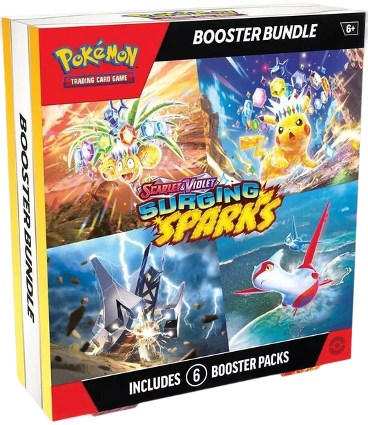 Surging Sparks Booster Bundle (Retail) - Shop at xdovtoxtgo