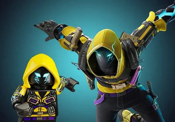 Fortnite Voidlands Exile Quest Pack - Void Warrior Absenz Outfit + LEGO Style, Shattercore Back Bling, Void's Ire Pickaxe & 1,000 V-Bucks Quests - Xbox Digital Code - US Region