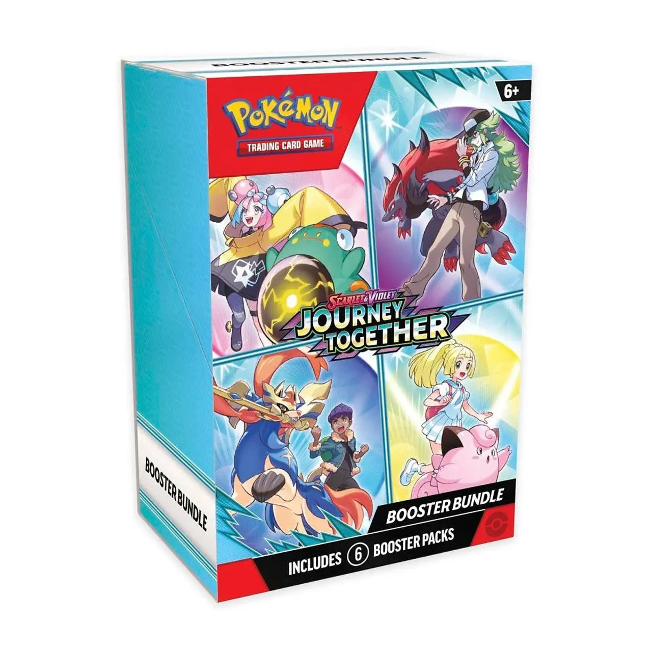 Pokémon TCG: Scarlet & Violet—Journey Together Booster Bundle (6 Booster Packs)