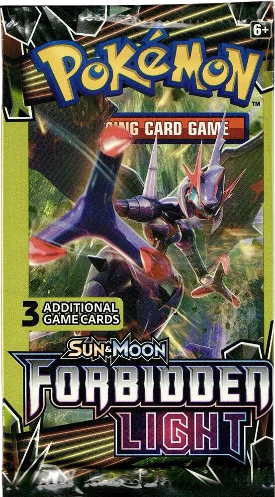 Sun & Moon: Forbidden Light - 3-Card Booster Pack - Shop at xdovtoxtgo