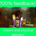 offical cape! instant and physical delivery Minecraft Experience Rescue Cape