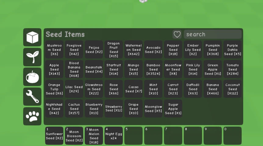 Roblox Grow a Garden Account | Candy Blossom Tree, Sunflower, 24 Night Eggs DESC