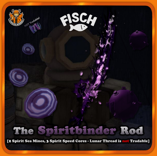 [FISCH] - Spiritbinder Rod Set - [2 Spirit Sea Mines,3 Spirit Speed Cores]