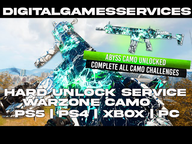 ABYSS CAMO [  HARD UNLOCK PLAY ] 100% LEGIT