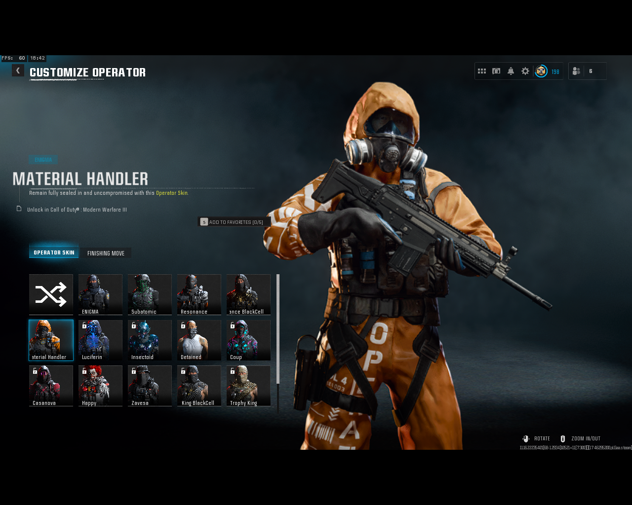 Call of Duty Black ops 6 account STACKED 3/4 Nukes Done Diamond in warzone.